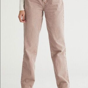 PACSUN PINK DAD HIGH-RISE JEANS SZ 24